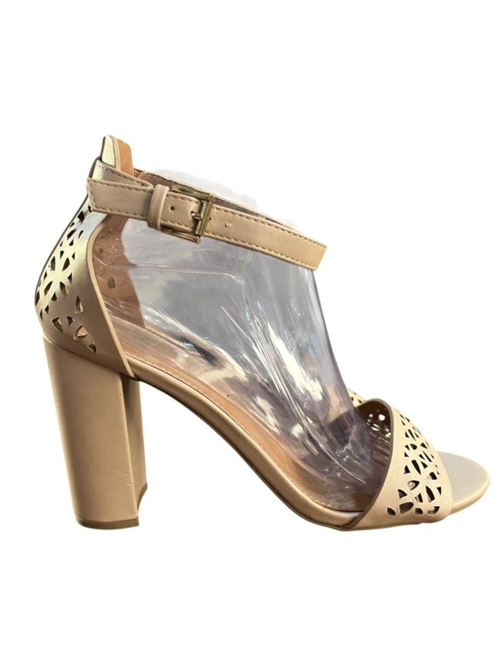 Report Windlyn Open Toe Block Heel Sandals Size 9.5